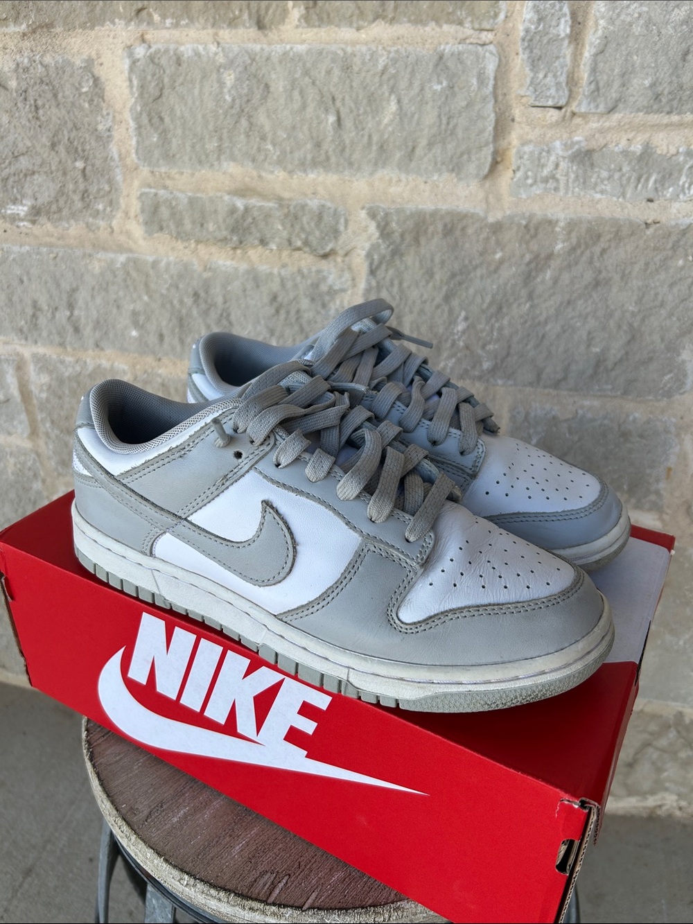 Nike Dunk Men’s Sneakers in Gray Fog